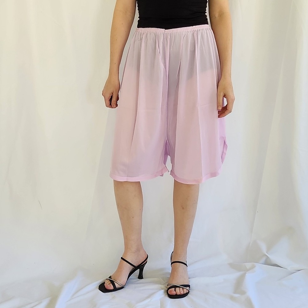 70s/80s Purple Nylon Slip Shorts